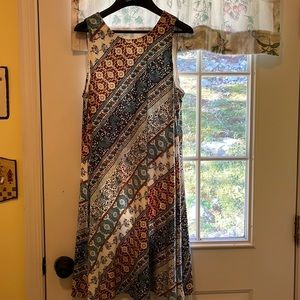 Anne Klein / lined sun dress size 10